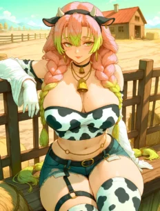 Kanroji Mitsuri hentai ai SFW preview 7