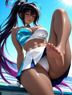 Karin hentai ai SFW preview 18