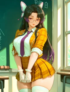 Kochou Kanae hentai ai SFW preview 20