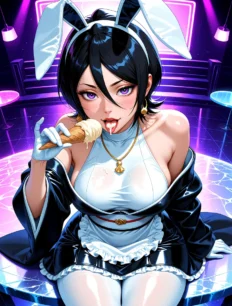 Kuchiki Rukia hentai ai SFW preview 17