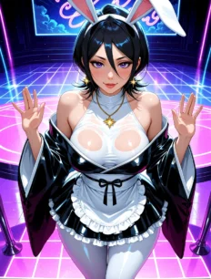 Kuchiki Rukia hentai ai SFW preview 19
