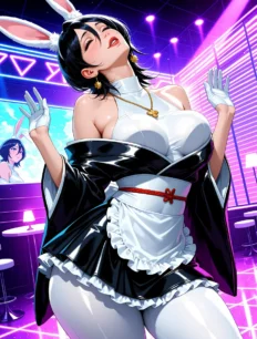 Kuchiki Rukia hentai ai SFW preview 20