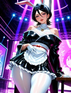 Kuchiki Rukia hentai ai SFW preview 22