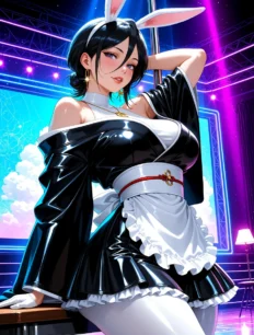 Kuchiki Rukia hentai ai SFW preview 23