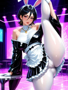 Kuchiki Rukia hentai ai SFW preview 24