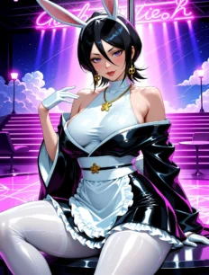 Kuchiki Rukia hentai ai SFW preview 26