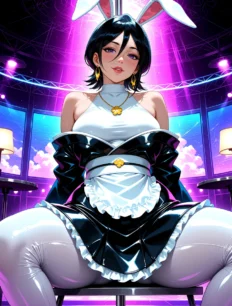 Kuchiki Rukia hentai ai SFW preview 2