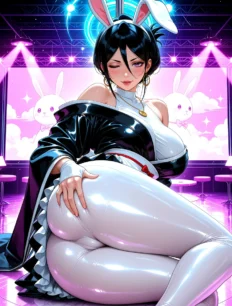 Kuchiki Rukia hentai ai SFW preview 5