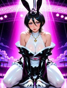 Kuchiki Rukia hentai ai SFW preview 7