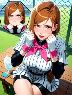 Kugisaki Nobara hentai ai SFW preview 7