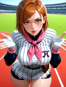 Kugisaki Nobara hentai ai SFW preview 9