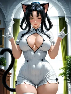 Kuroka hentai ai SFW preview 18