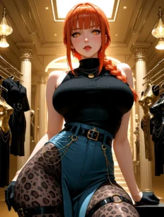 Makima hentai ai SFW preview 11