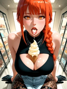 Makima hentai ai SFW preview 15