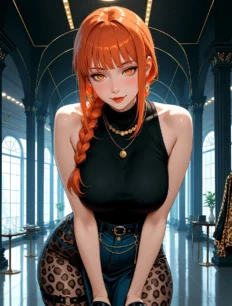 Makima hentai ai SFW preview 16