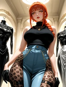 Makima hentai ai SFW preview 18