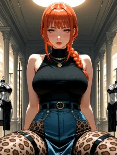 Makima hentai ai SFW preview 22