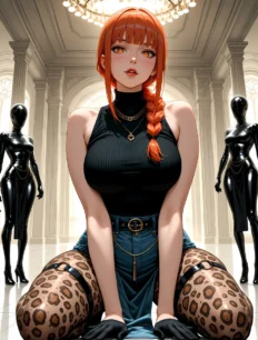 Makima hentai ai SFW preview 8