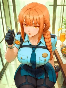 Makima hentai ai SFW preview 8