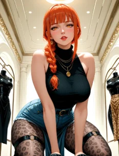 Makima hentai ai SFW preview 9