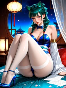 Maomao hentai ai SFW preview 16