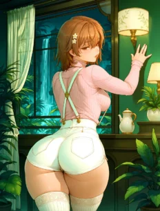 Misaka Mikoto hentai ai SFW preview 11