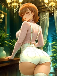 Misaka Mikoto hentai ai SFW preview 15