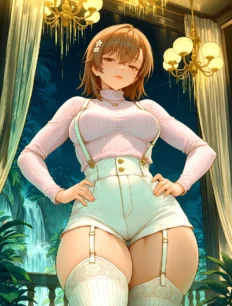 Misaka Mikoto hentai ai SFW preview 18