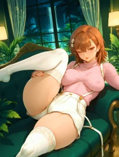 Misaka Mikoto hentai ai SFW preview 3