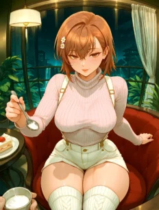 Misaka Mikoto hentai ai SFW preview 7