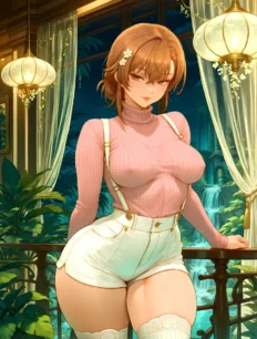 Misaka Mikoto hentai ai SFW preview 9