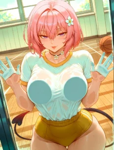 Momo Velia Deviluke hentai ai SFW preview 12