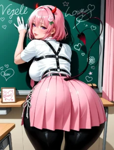 Momo Velia Deviluke hentai ai SFW preview 17