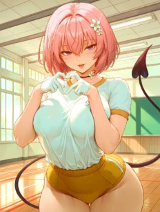 Momo Velia Deviluke hentai ai SFW preview 18