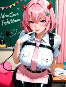 Momo Velia Deviluke hentai ai SFW preview 20