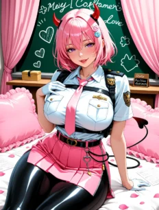Momo Velia Deviluke hentai ai SFW preview 4