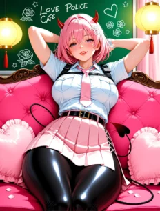 Momo Velia Deviluke hentai ai SFW preview 5