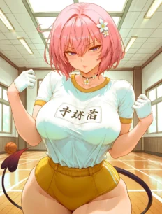 Momo Velia Deviluke hentai ai SFW preview 5