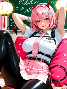 Momo Velia Deviluke hentai ai SFW preview 6