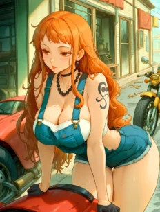 Nami hentai ai SFW preview 10