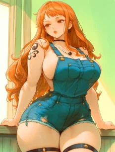 Nami hentai ai SFW preview 12