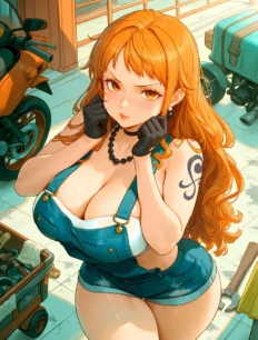 Nami hentai ai SFW preview 16