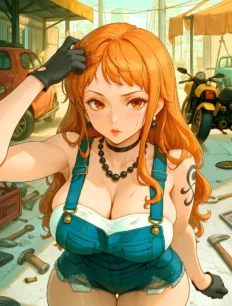 Nami hentai ai SFW preview 22