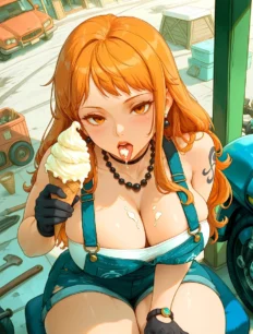 Nami hentai ai SFW preview 7