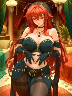Rias Gremory hentai ai SFW preview 22