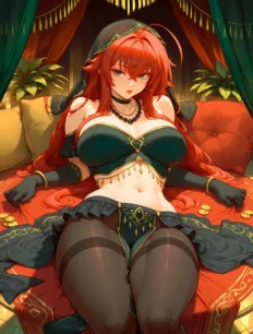 Rias Gremory hentai ai SFW preview 9