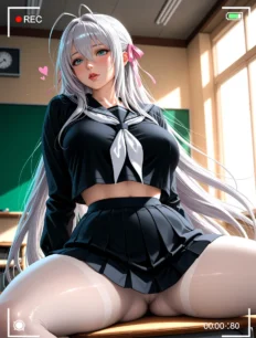 Rossweisse hentai ai SFW preview 22