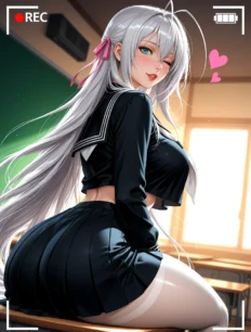 Rossweisse hentai ai SFW preview 23