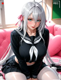 Rossweisse hentai ai SFW preview 9