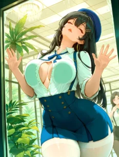 Sakurajima Mai hentai ai SFW preview 2